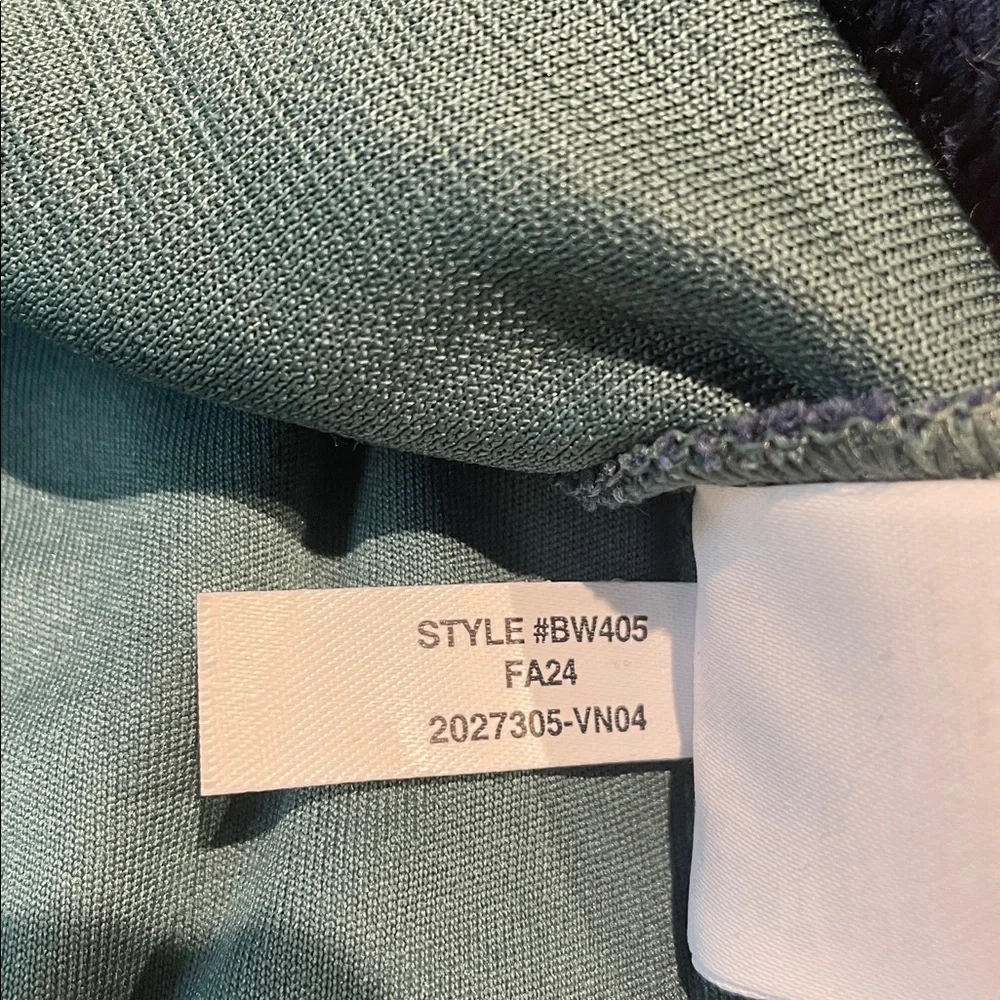 J. Crew blue Performance Quarter zip Oarsman pullover long sleeve shirt Small